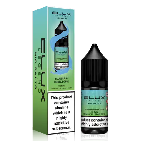 Elux Nic Salt (Legend Salts) E-Liquids - Blueberry Bubblegum - 20mg